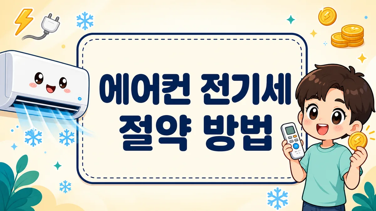 에어컨 전기세 절약 방법, 인버터·정속형 사용법부터 여름 누진제까지