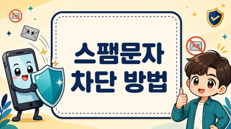 스팸문자 차단 방법, 갤럭시·아이폰 설정부터 통신사 무료 서비스·KISA 신고까지