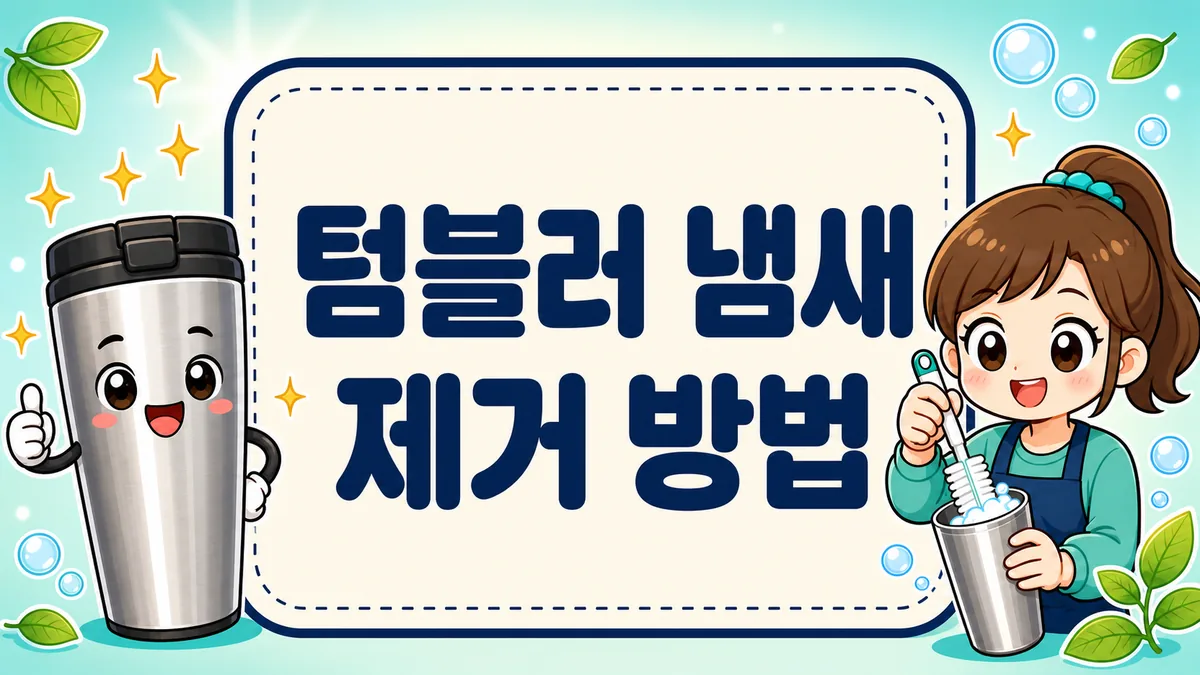 텀블러 냄새 제거 방법, 커피·우유 밴 냄새부터 고무패킹 세척까지 텀블러 냄새 제거 방법, 커피·우유 밴 냄새부터 고무패킹 세척까지
