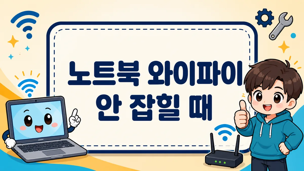 노트북 와이파이 안 잡힐 때 해결 방법, 목록 안 뜰 때부터 인터넷 없음까지 노트북 와이파이 안 잡힐 때 해결 방법, 목록 안 뜰 때부터 인터넷 없음까지