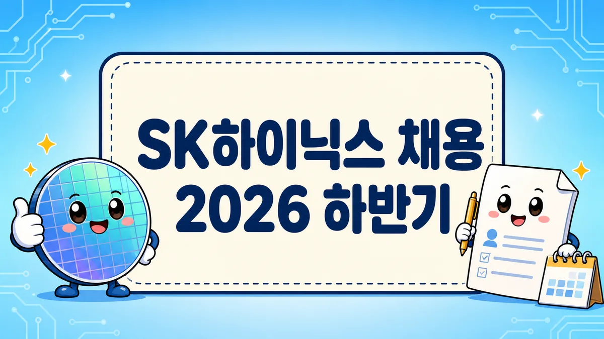 SK하이닉스 채용 2026 하반기, 8월 20일 서류접수 시작과 학력 제한 폐지 총정리