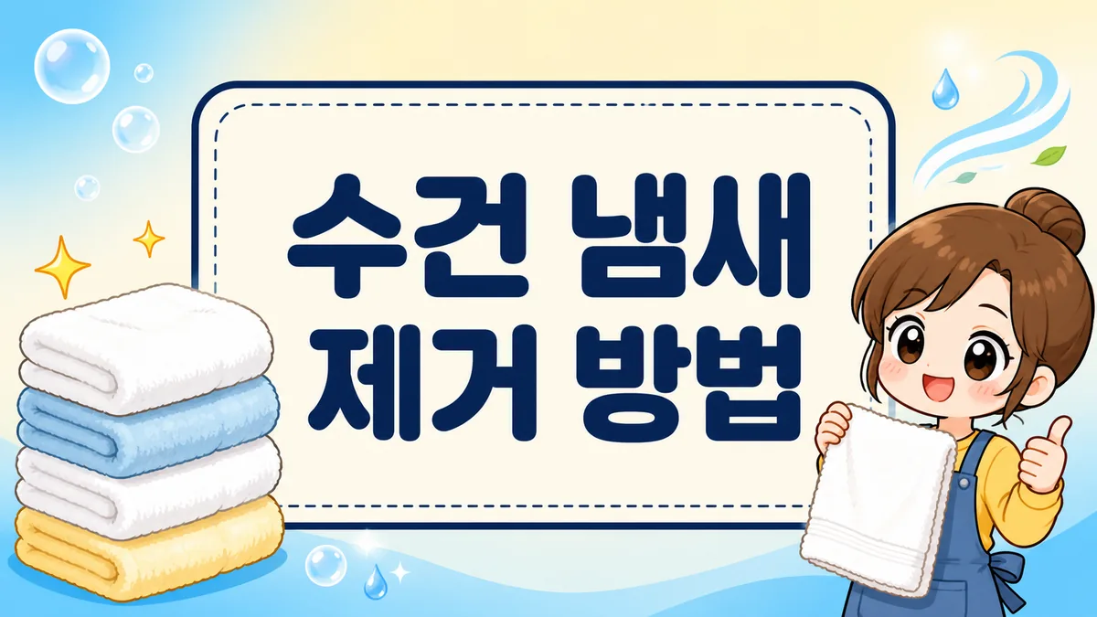 수건 냄새 제거 방법, 삶기부터 과탄산소다·식초 상황별로 수건 냄새 제거 방법, 삶기부터 과탄산소다·식초 상황별로