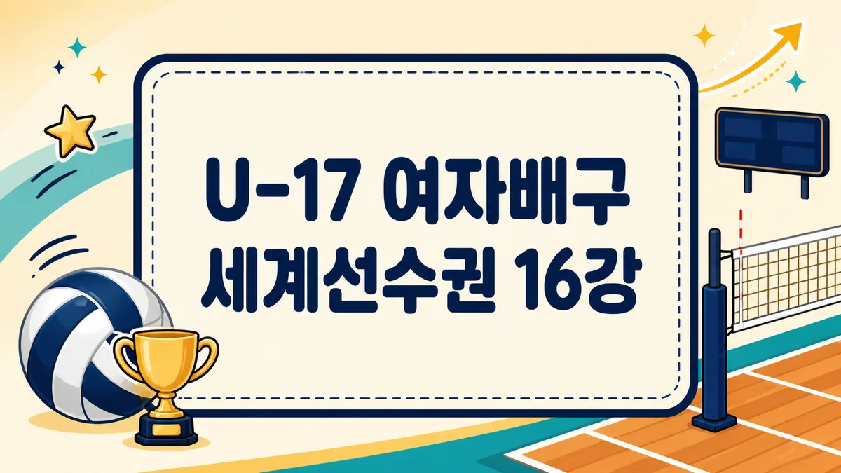 U-17 여자배구 세계선수권 16강 진출, 4연승 경기 결과와 남은 일정 총정리 U-17 여자배구 세계선수권 16강 진출, 4연승 경기 결과와 남은 일정 총정리