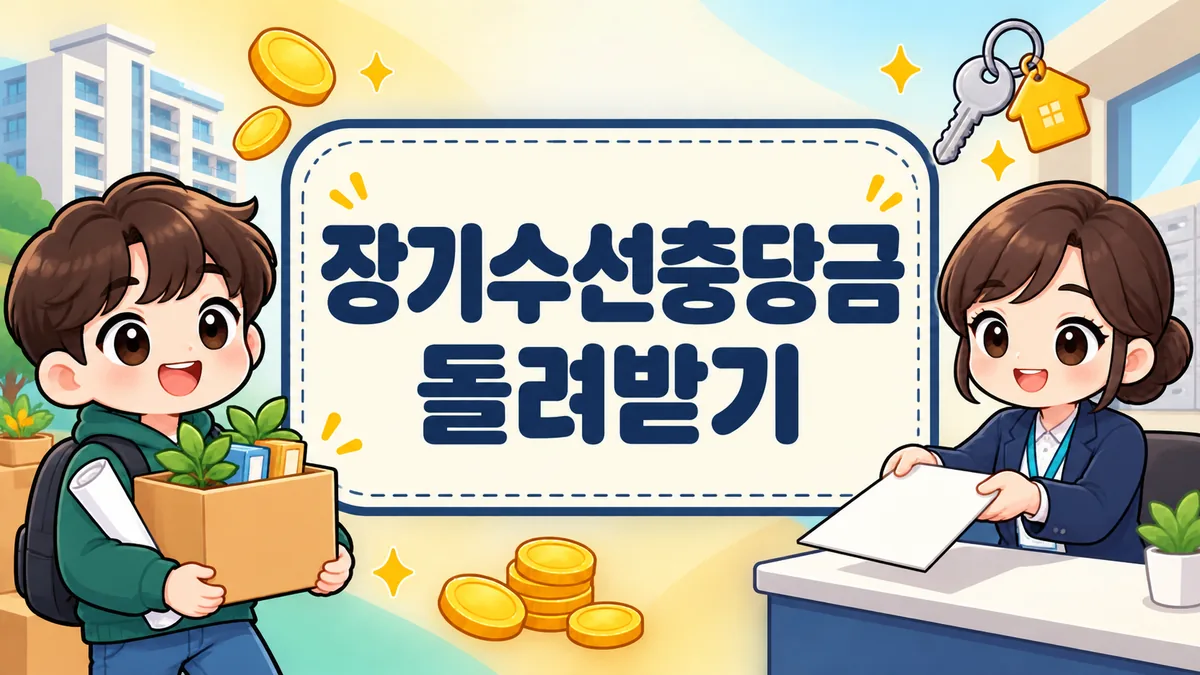 장기수선충당금 돌려받기, 오피스텔·빌라 세입자 근거 조항과 확인서 받는 순서까지