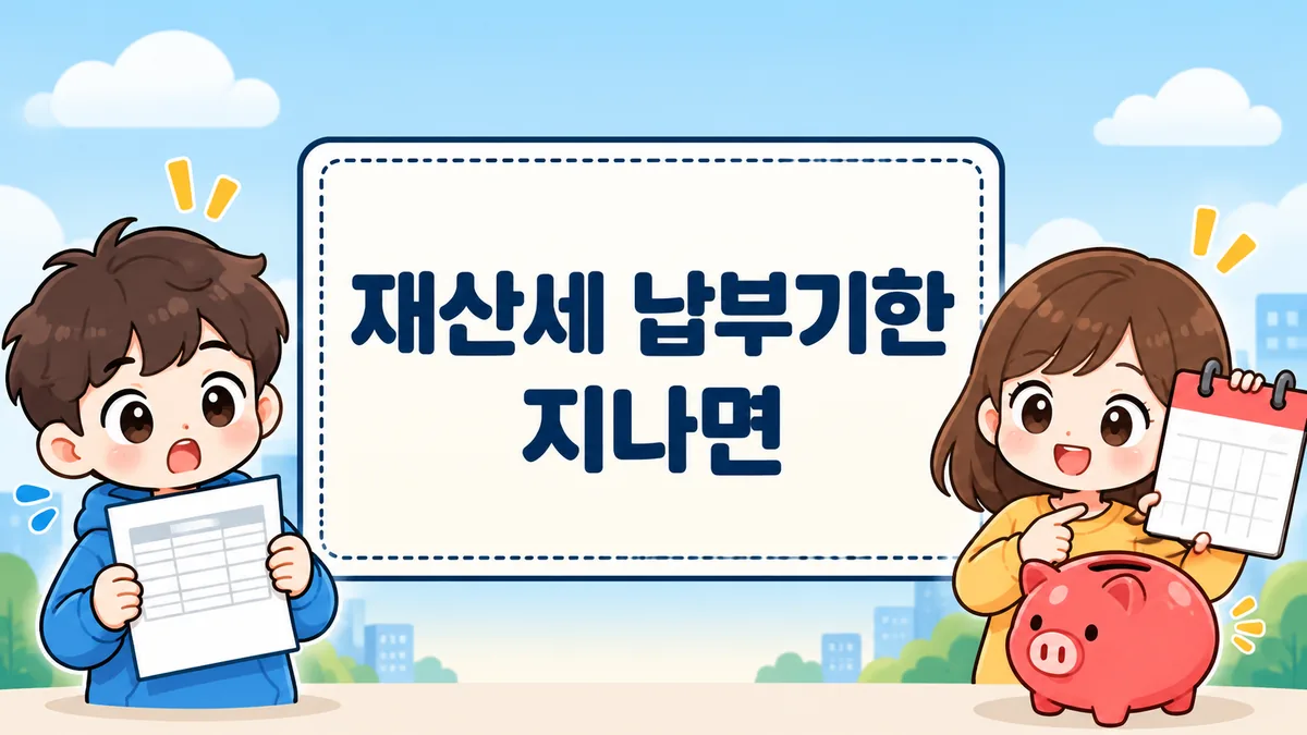 재산세 납부기한 지나면, 9월 30일 넘긴 뒤 붙는 가산세 3%와 45만원 기준 재산세 납부기한 지나면, 9월 30일 넘긴 뒤 붙는 가산세 3%와 45만원 기준